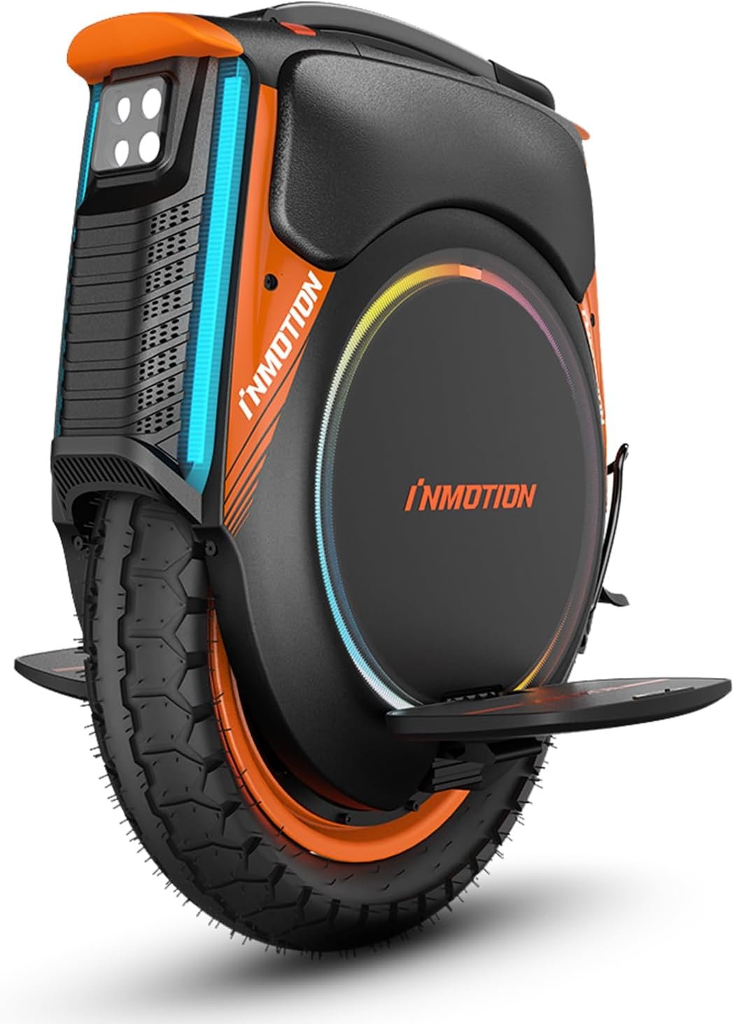 610LWojiGFL._AC_SL1500 Einräder Inmotion V12 Pro, Erwachsene, Schwarz, 2800-W-Motor, Reichweite bis zu 150 km, begrenzte Geschwindigkeit 25 km/h, 16-Zoll-Luftreifen, Touchscreen, Lautsprecher