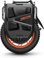 Inmotion Einrad Elektrisch V13 Pro, Erwachsene, Schwarz, Motor 4500W, Reichweite bis zu 150km, Geschwindigkeit auf 25 km/h begrenzt, Luftreifen 22''