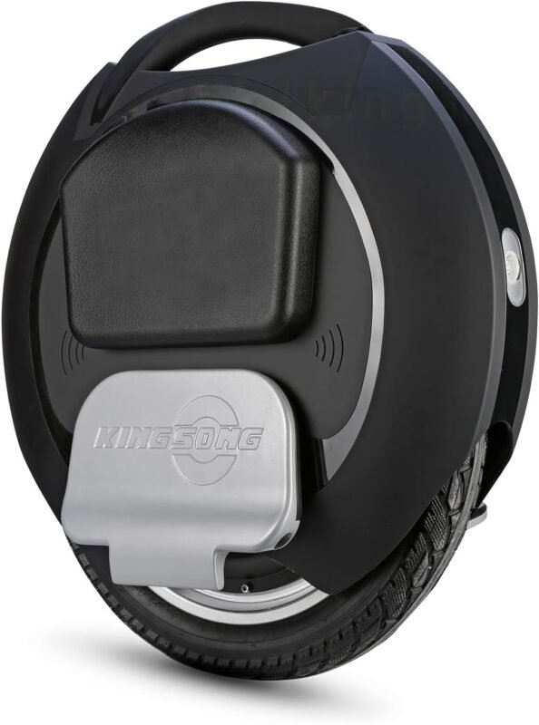 KINGSONG Elektrisches Gyrorad KS-16S, Erwachsene, Schwarz, 1200W Motor, Reichweite bis zu 75km, Gedrosselt auf 35km/h, Aufblasbarer 18" Reifen, Lautsprecher und Bluetooth