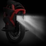 KINGSONG Elektrisch Einrad S22 Pro + 2220Wh, Motor 4000W, Reichweite bis zu 200 km, Begrenzte Geschwindigkeit 25km/h, Reifen 20", Bluetooth, Anwendung mobil, LED-Beleuchtung