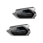 Sena 50R Motorrad Bluetooth Kommunikationssystem mit 3-Tasten Bedieneinheit und Sound by Harman Kardon, integriertem Mesh Intercom System und Premium Mikrofon & Lautsprechern