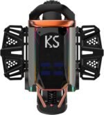 KINGSONG Elektrisch Einrad S16 Pro 1480Wh, Motor 3000W, Reichweite bis zu 120 km, Begrenzte Geschwindigkeit 20km/h, Reifen 16", Matrixbildschirm