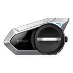 Sena 50R Motorrad Bluetooth Kommunikationssystem mit 3-Tasten Bedieneinheit und Sound by Harman Kardon, integriertem Mesh Intercom System und Premium Mikrofon & Lautsprechern