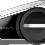 Sena 50S Motorrad Bluetooth Headset mit Drehrad und Sound by Harman Kardon, integriertem Mesh Intercom System und Premium Mikrofon & Lautsprechern