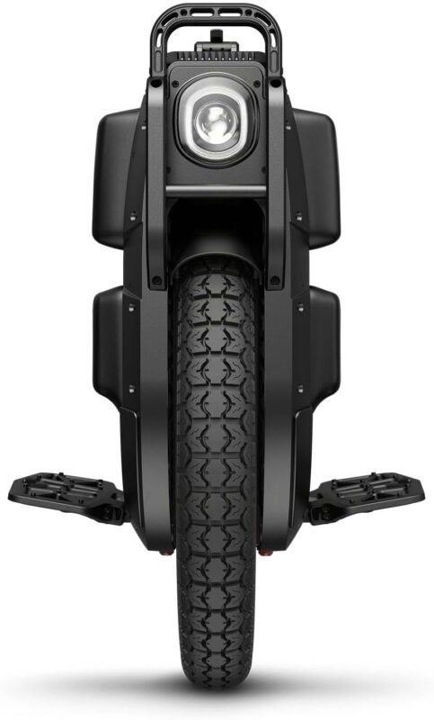 Inmotion Einrad Elektrisch V13 Pro, Erwachsene, Schwarz, Motor 4500W, Reichweite bis zu 150km, Geschwindigkeit auf 25 km/h begrenzt, Luftreifen 22''