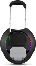 KINGSONG Elektrisches Gyrorad KS-16S, Erwachsene, Schwarz, 1200W Motor, Reichweite bis zu 75km, Gedrosselt auf 35km/h, Aufblasbarer 18" Reifen, Lautsprecher und Bluetooth