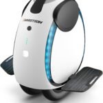 Inmotion E20 Einräder – 450-W-Motor – 240-Wh-Akku – Reichweite bis zu 30 Kilometer – Höchstgeschwindigkeit 20 km/h – Doppelte 14-Zoll-Reifen, Weiß