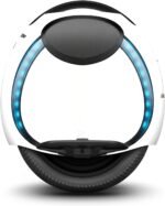 Inmotion E20 Einräder – 450-W-Motor – 240-Wh-Akku – Reichweite bis zu 30 Kilometer – Höchstgeschwindigkeit 20 km/h – Doppelte 14-Zoll-Reifen, Weiß