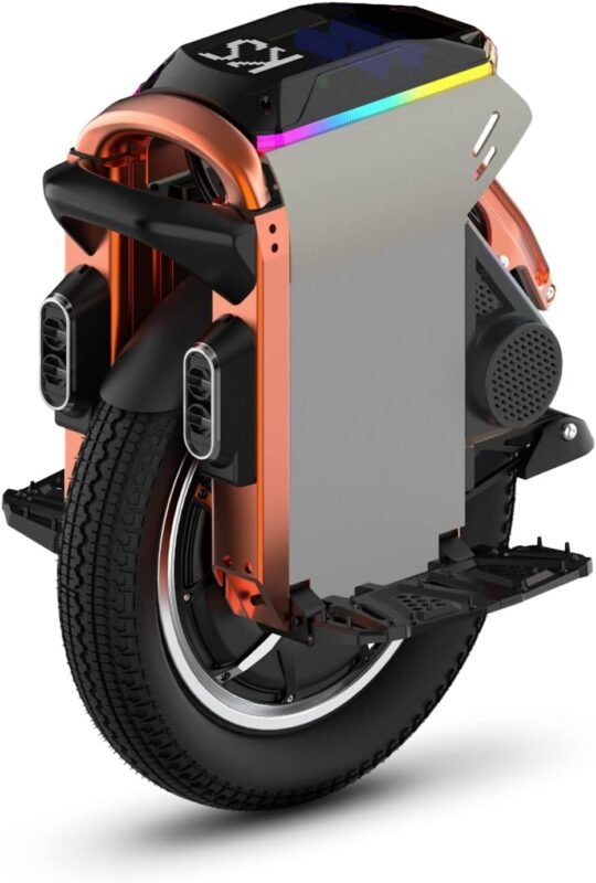 KINGSONG Elektrisch Einrad S16 Pro 1480Wh, Motor 3000W, Reichweite bis zu 120 km, Begrenzte Geschwindigkeit 20km/h, Reifen 16", Matrixbildschirm