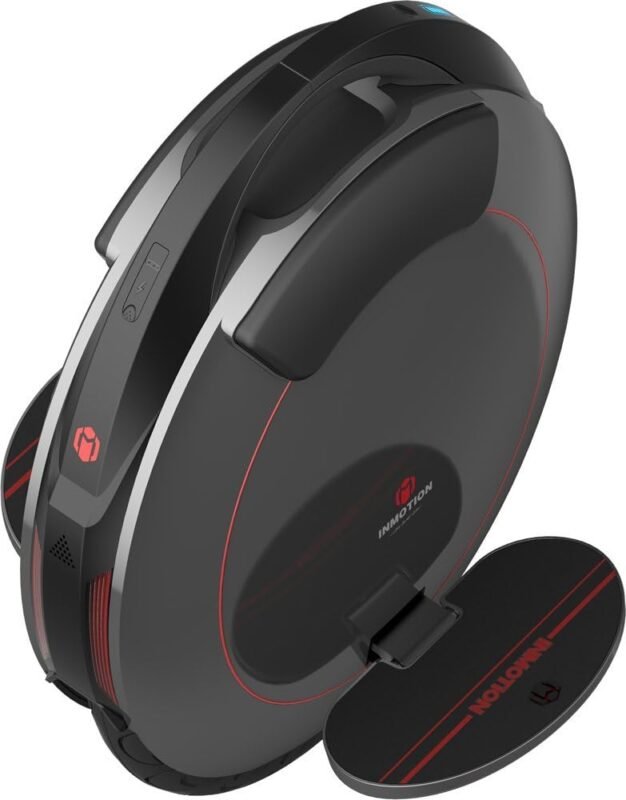 INMOTION Elektro-Laufrad V5F, Erwachsene, Schwarz, 1000W Motor, Reichweite bis zu 35km, Gedrosselte Geschwindigkeit 20km/h, 14" Luftreifen, Schlank und Leistungsstark