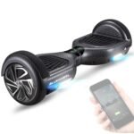 Bluewheel HX310s 6.5 Inch Premium Hoverboard - Electric Board with LED, Bluetooth Speaker, Strong Dual Motor, HX Hoverboard App Compatible, Ideal for Children and Adults, German Quality Brand