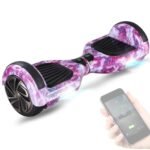 Bluewheel HX310s 6.5 Inch Premium Hoverboard - Electric Board with LED, Bluetooth Speaker, Strong Dual Motor, HX Hoverboard App Compatible, Ideal for Children and Adults, German Quality Brand