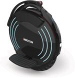INMOTION Elektrisches Gyroroue V10F, Erwachsene, Schwarz, Motor 2000 W, Reichweite bis zu 75 km, 25 lm/h, aufblasbarer Reifen 16 Zoll, Bluetooth-App, Stereo-Lautsprecher