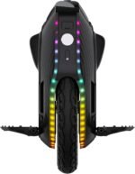 KINGSONG Elektrisches Gyrorad KS-S16X, Erwachsene, Schwarz, 2000W Motor, 1554-Wh-Akku, Reichweite bis zu 75km, 20km/h begrenzt, 16" Luftreifen, Lautsprecher und Bluetooth