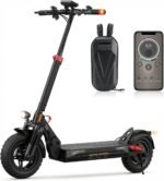 E-Scooter with Road Legal with Max 70 km Range, 10 Inch Offroad Pneumatic Tyres, Electric Scooter with Six Comfortable Shock Absorbers, Foldable E Scooter, Offroad Load up to 150 kg, App Lock Vehicle