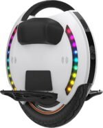 Kingsong Elektro-Laufrad KS-14D, Erwachsene,Weiß, 800W Motor, Reichweite bis zu 40km, 20km/h begrenzt, 14" Luftreifen, Lautsprecher und Bluetooth