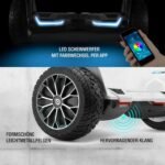 8.5" Premium Offroad Hoverboard Bluewheel HX510 SUV Deutsche Qualitäts Marke- Kinder Sicherheitsmodus & App - Bluetooth - Starker Dual Motor - Elektro Skateboard Self Balance Scooter