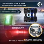 Robway W1 Original Hoverboard, Branded Battery, Self-Balancing, 22 Colours, Bluetooth, 2 x 350 Watt Motors, App, LED