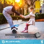 Bluewheel HX310s 6.5 Inch Premium Hoverboard - Electric Board with LED, Bluetooth Speaker, Strong Dual Motor, HX Hoverboard App Compatible, Ideal for Children and Adults, German Quality Brand