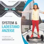 8.5" Premium Offroad Hoverboard Bluewheel HX510 SUV Deutsche Qualitäts Marke- Kinder Sicherheitsmodus & App - Bluetooth - Starker Dual Motor - Elektro Skateboard Self Balance Scooter