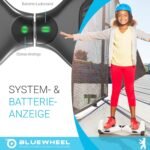 Bluewheel HX310s 6.5 Inch Premium Hoverboard - Electric Board with LED, Bluetooth Speaker, Strong Dual Motor, HX Hoverboard App Compatible, Ideal for Children and Adults, German Quality Brand