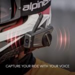 Sena 50C Motorrad Kommunikations & 4K Kamerasystem mit Sound by Harman Kardon und Premium Mikrofon & Lautsprechern sowie integrierter Mesh Gegensprechanlage